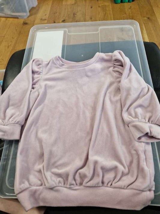 Lindex mjúk fjólublá peysa