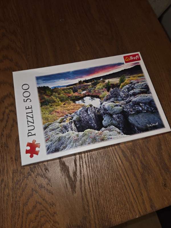 Lítill púsl kassi 500