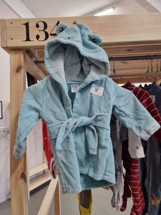 Carter's Náttsloppur, grænblár m/ hettu