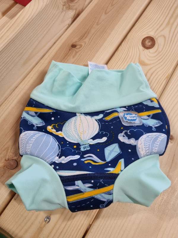 Splash About, Sundbleyja Happy Nappy, blá upf 50+