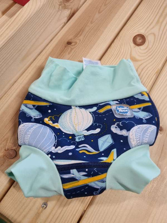 Splash About, Sundbleyja Happy Nappy, blá upf 50+