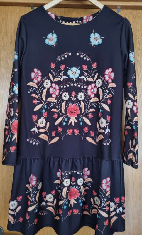 Blómakjóll/made in Italy