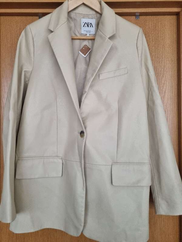 Zara leðurjakki