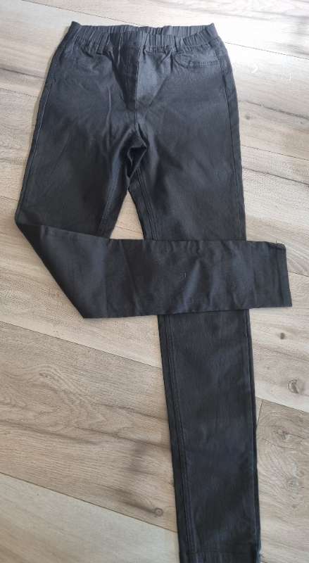 pleður buxur