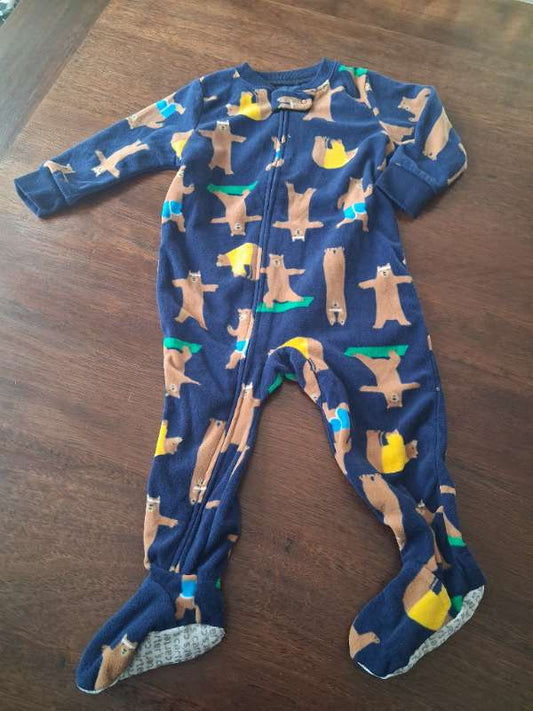 Carters Mjúkur náttgalli björn