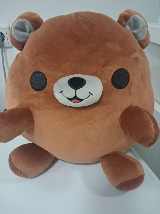 Stór brúnn mjúkur bangsi ca 50 cm