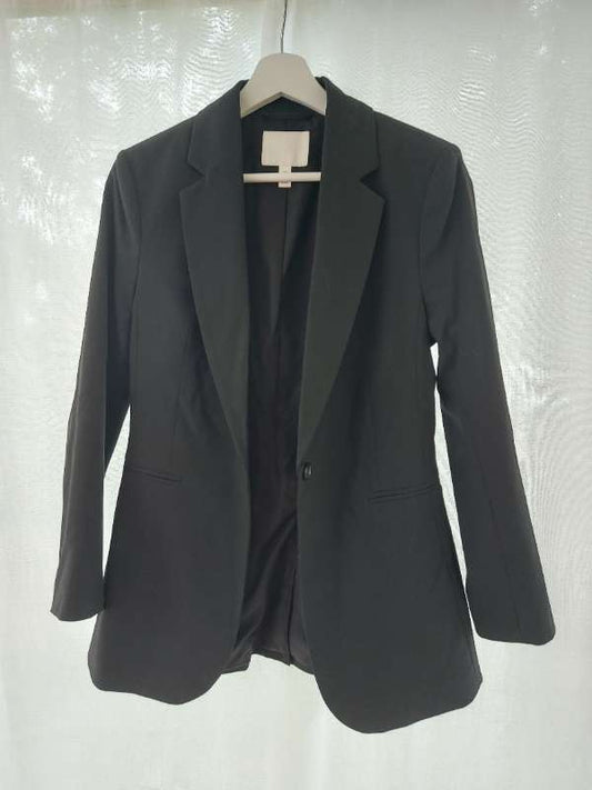 H&M svartur blazer jakki