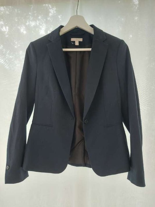H&M svartur blazer jakki