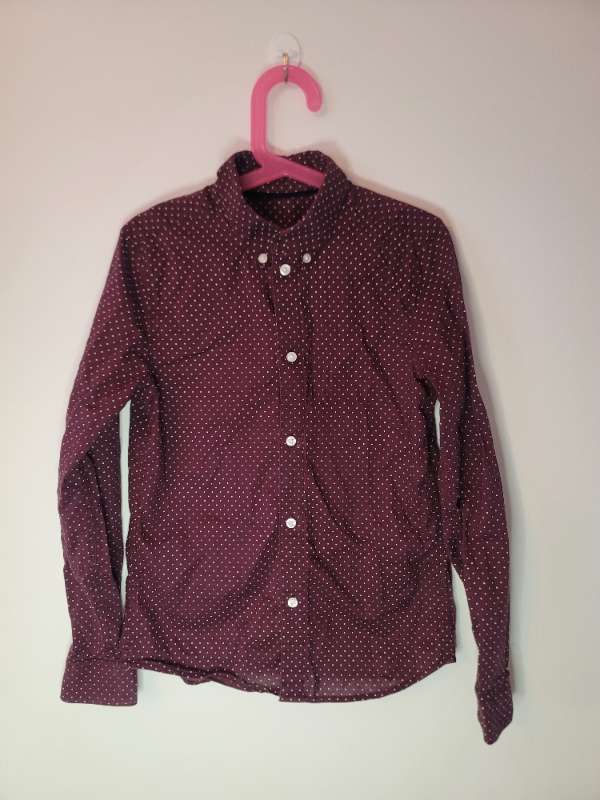 Shirt burgundy