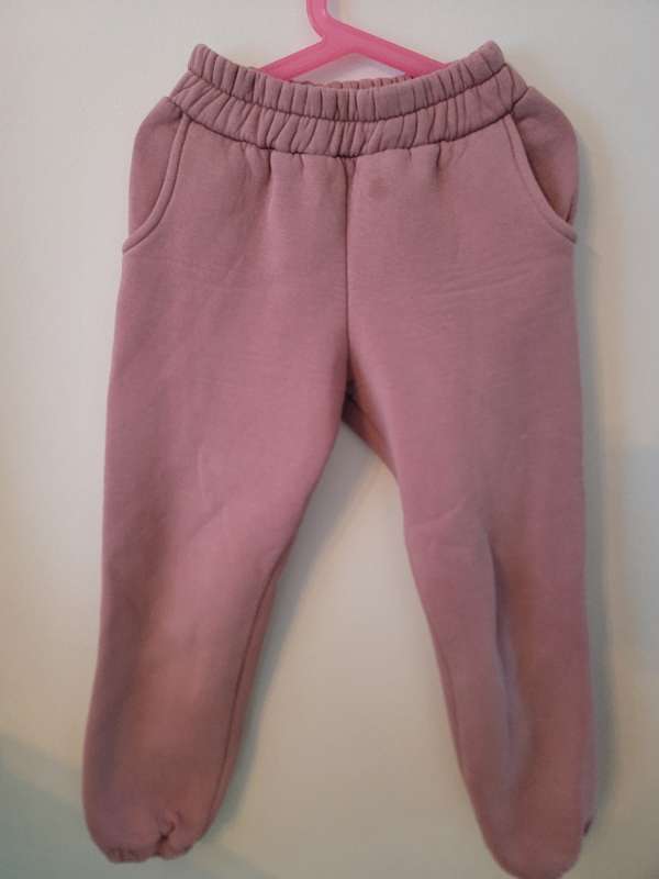 pink winter trousers