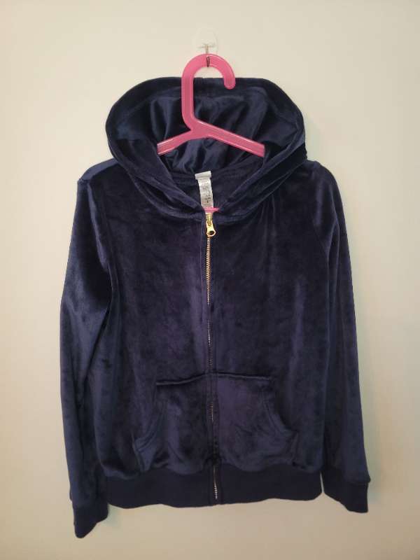 Velour sports dark blue