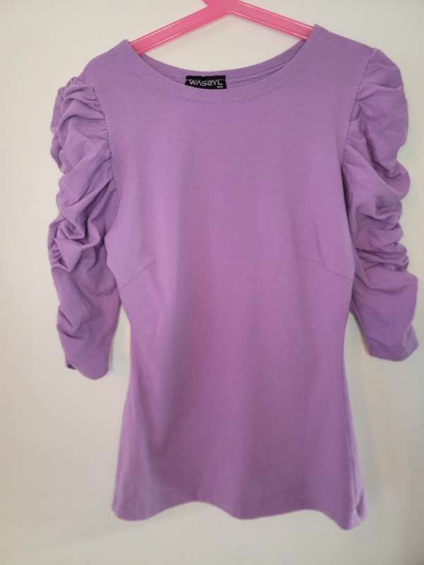 Purple blouse