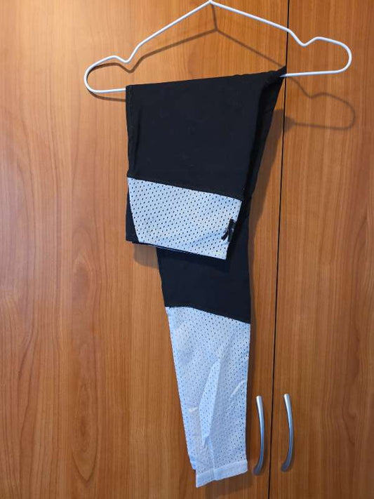 Svartar hvitar leggings