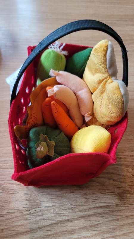Basket of vegetables