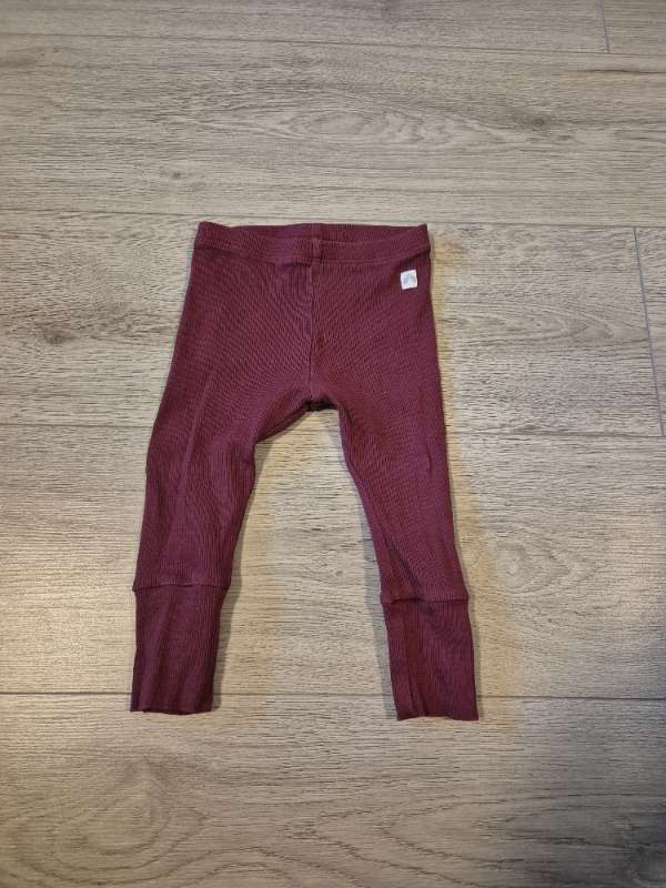 Lindex buxur vínrauðar