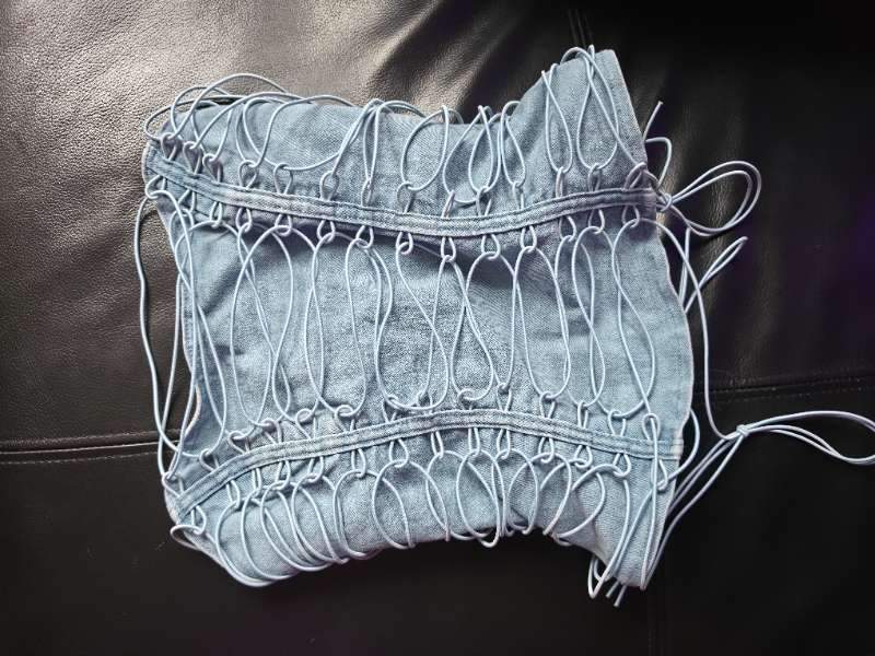 NEW denim top