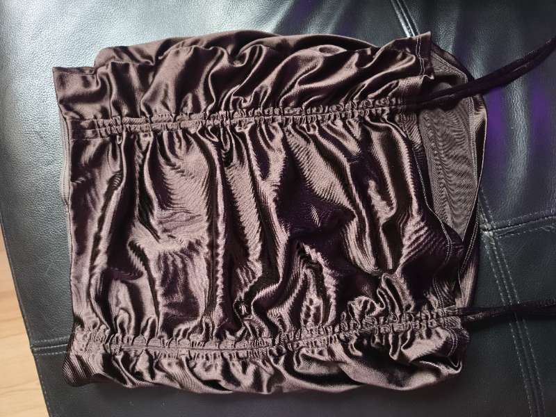 Satin skirt