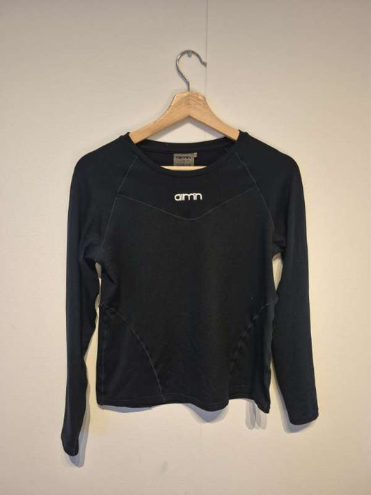 Æfingapeysa Aim'n svört - E