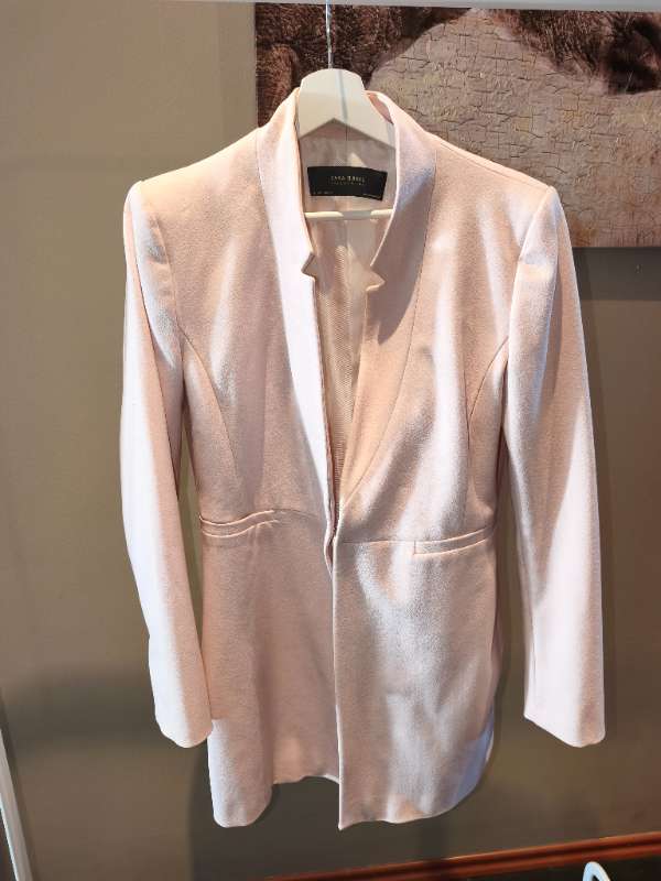 Zara bleik blazer