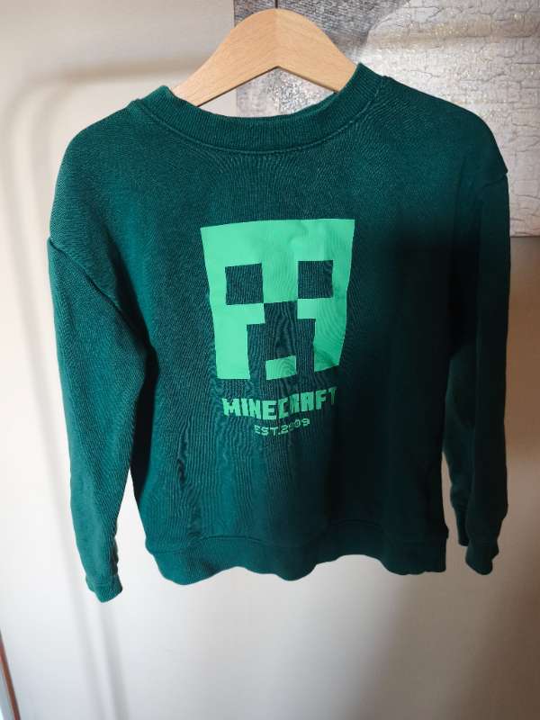 Minecraft peysa gron