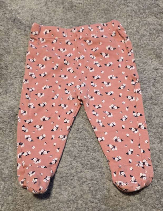 Leggings með sokkum flower