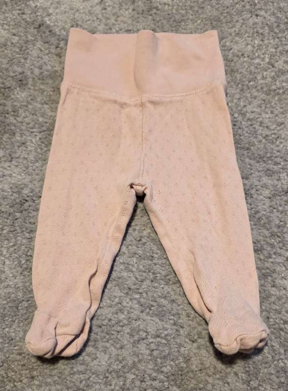 Leggings með sokkum brown