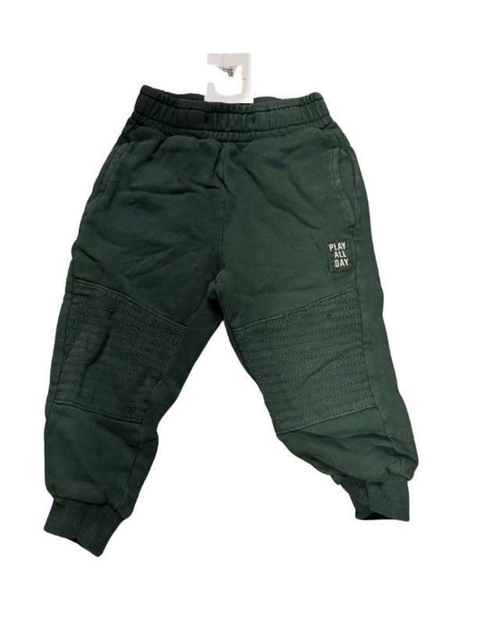 Grænar Lindex joggingbuxur