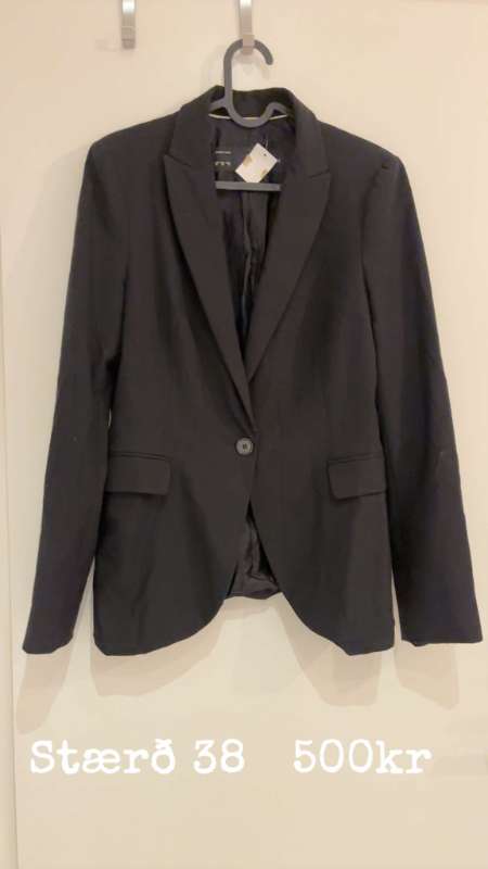 Svartur blazer