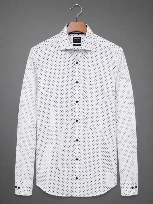 Brand New OLYMP Patterned Dress Shirt | Size M