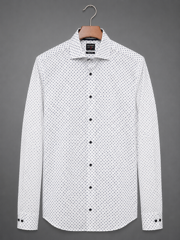 Brand New OLYMP Patterned Dress Shirt | Size M
