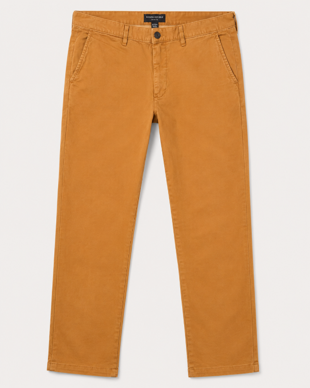 Banana Republic Men’s Tan Skinny-Fit Chino