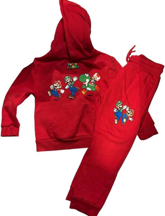 Rauður SuperMario Jogginggalli