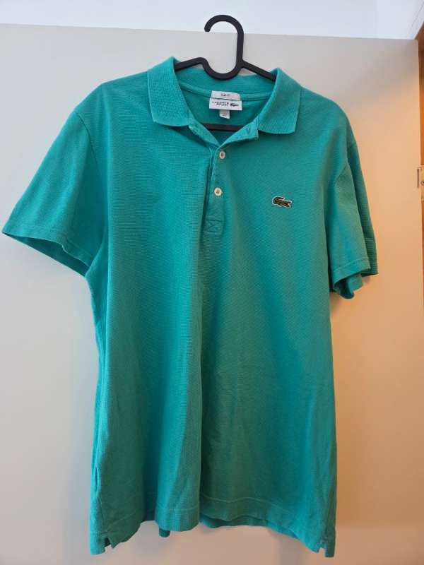 Lacoste Slim Fit Men’s Polo Shirt – Turquoise