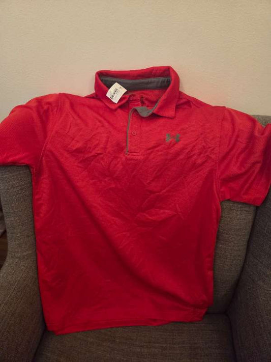 Under armour red M