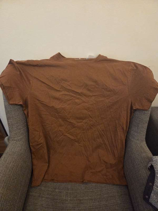 Dressmann brown 2XL t shirt