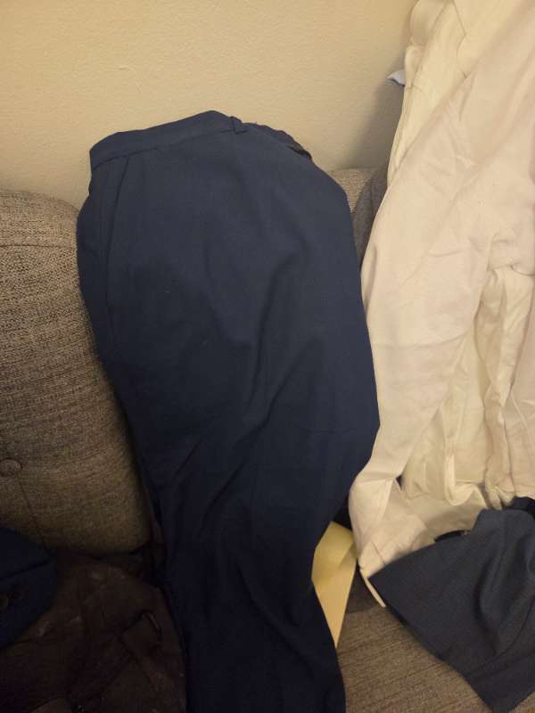 Zara blue 42 trousers