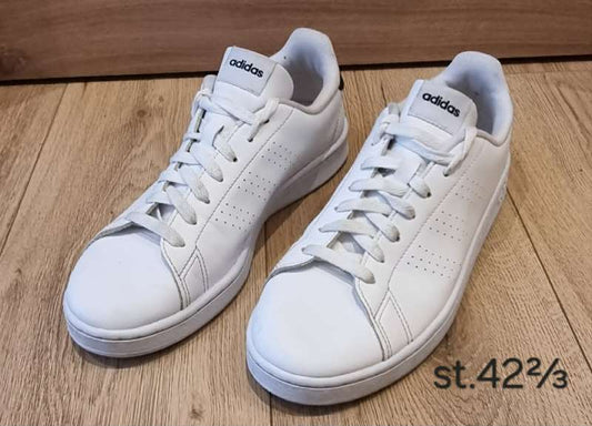 Skór ADIDAS hvítir