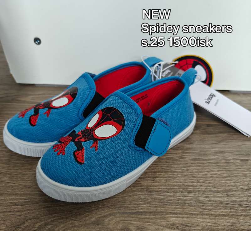 New Spidey sneakers