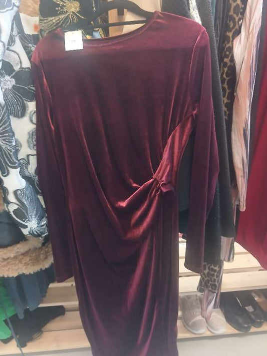 Vinrauður ljoll nyr m/l