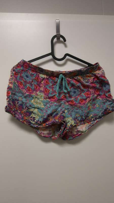 colorful viscose shorts