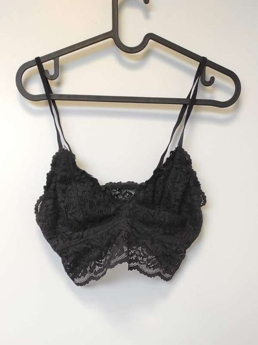 black bra bralet