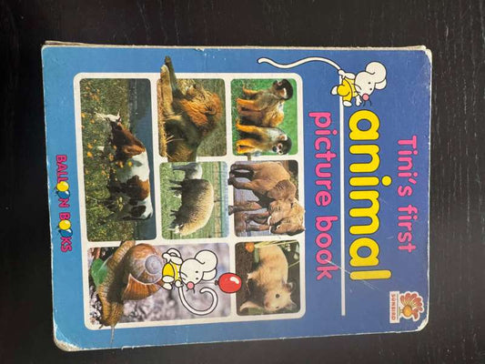 Bók (ensk) animal picture bok