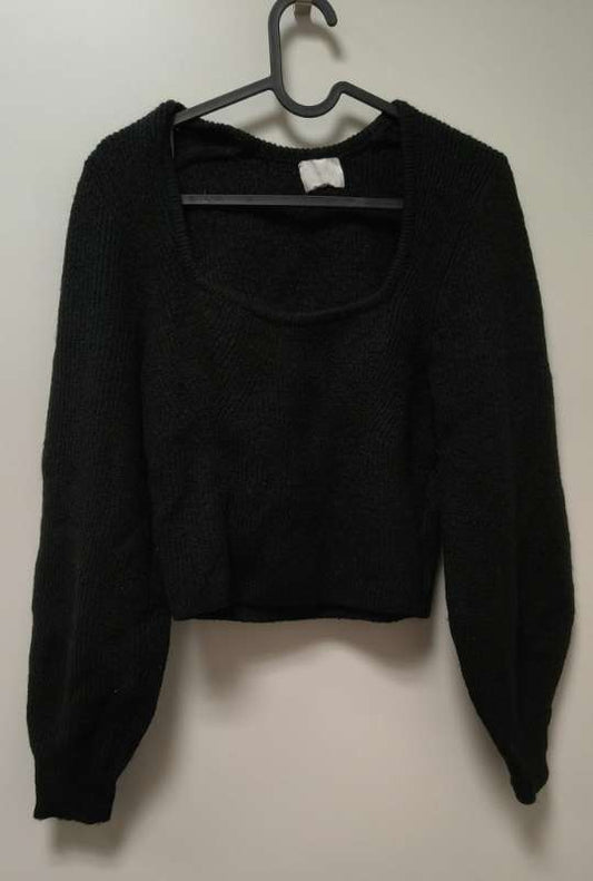 black sweater hmm