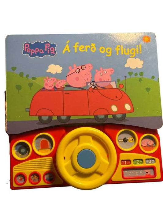 Peppa Pig bók með stýri
