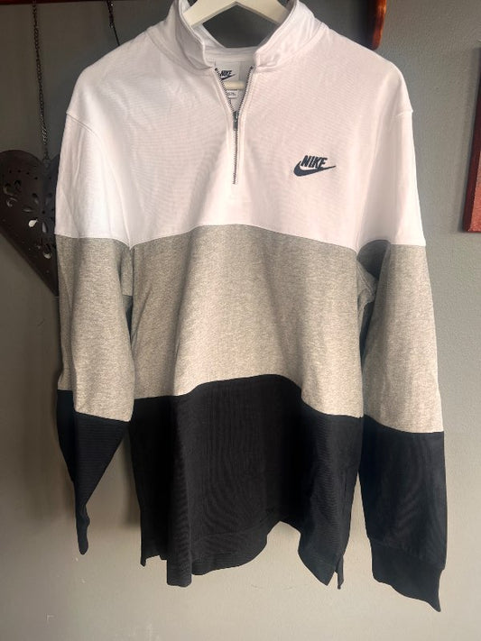 Nike þrílit peysa