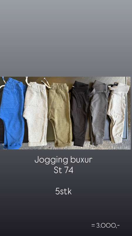 Jogging Buxur st 74
