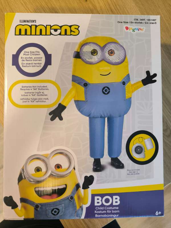 Minions búningur uppblásinn