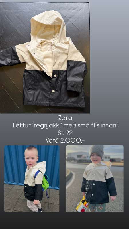 Zara Jakki - svart & hvítur