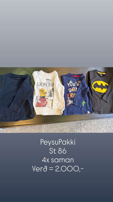 Stök Peysa st 86