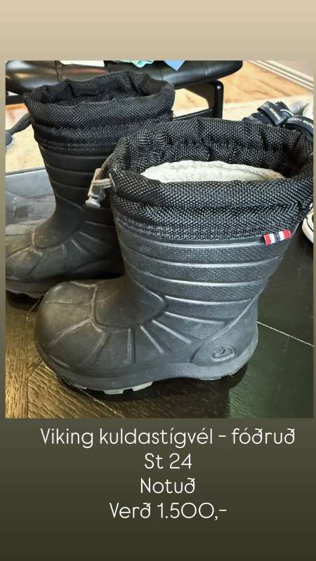 Viking Kuldastígvél - fóðruð